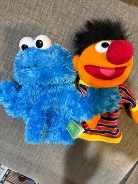 Vintage Applause Ernie & Cookie Monster